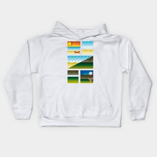 Forest and beach Kids Hoodie